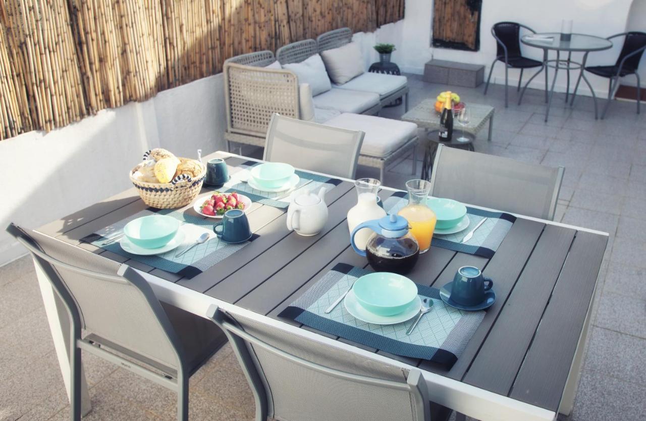 Central Olhao Home - Private Spacious Sunlit Patio 奥良 外观 照片