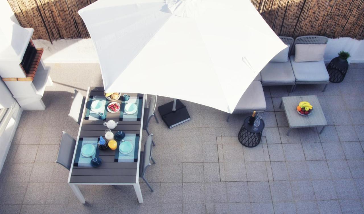 Central Olhao Home - Private Spacious Sunlit Patio 奥良 外观 照片